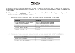 identifica&ccedil;&atilde;o de local de realiza&ccedil;&atilde;o da 2&ordf; etapa do processo