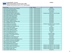 Resultado da Entrevista T&eacute;cnica