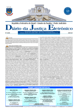 Nº 14.060 ANO XLV - Tribunal de Justiça da Paraíba