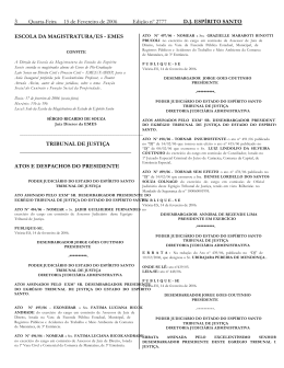 ESCOLA DA MAGISTRATURA/ES - EMES TRIBUNAL DE JUSTIÇA