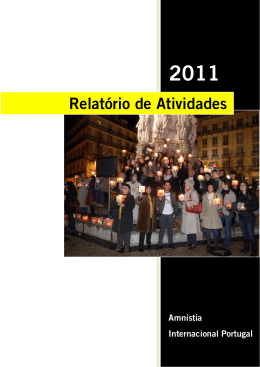 Relatório Atividades 2011