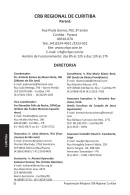 CRB REGIONAL DE CURITIBA