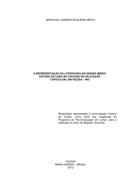 Disserta&ccedil;&atilde;o Maria de Lourdes Nogueira Brito - P&oacute;s