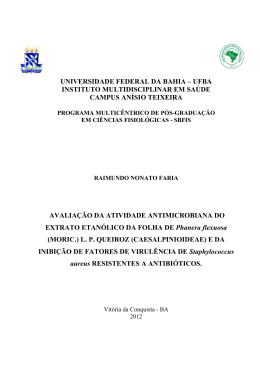 2012 - Mestrado PMPGCF - RNF - RI UFBA