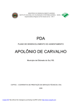 Relat&oacute;rio Final