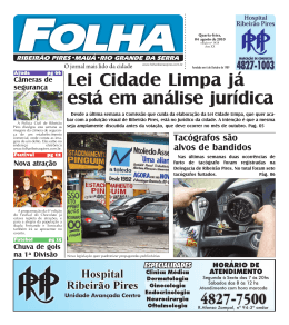 Edi&ccedil;&atilde;o: 1428 De - Folha Ribeir&atilde;o Pires