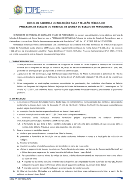edital de abertura de inscri&ccedil;&otilde;es para a sele&ccedil;&atilde;o p&uacute;blica do programa