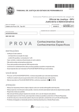 Prova - Calcule Mais