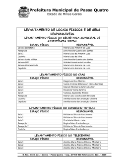 Prefeitura Municipal de Passa Quatro