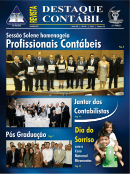 Revista Destaque Cont&aacute;bil 2012 - APROCOF