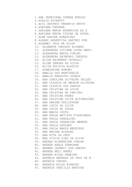 1. ana terezinha correa burigo 2. acelio richetti 3. acil