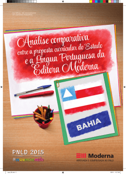 Portugu&ecirc;s - Editora Moderna