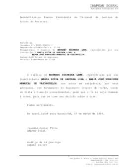 peti&ccedil;&atilde;o - Caso Maria Luiza