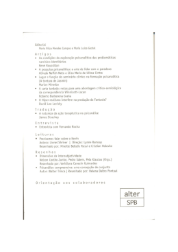 Editorial Maria Nilza Mendes Campos e Maria Luiza Gastal