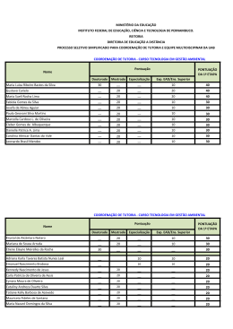 Doutorado Mestrado Especializa&ccedil;&atilde;o Exp. EAD/Ens. Superior