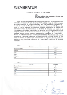 Ata de Julgamento das Propostas Técnicas, 639kb