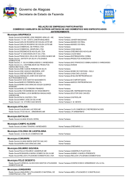 Governo de Alagoas - Sefaz-AL