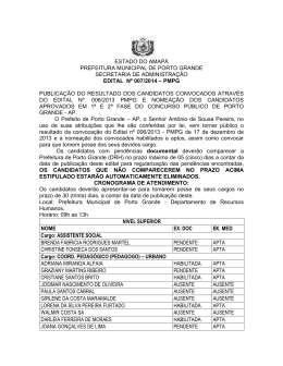 EDITAL Nº 007/2014