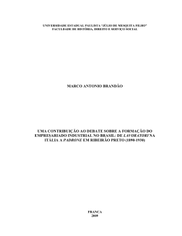 MARCO ANTONIO BRAND&Atilde;O UMA CONTRIBUI&Ccedil;&Atilde;O AO