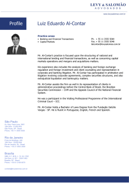 Luiz Eduardo Al-Contar Profile