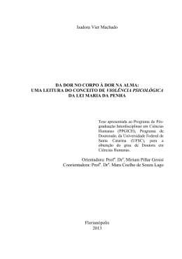 Isadora Vier Machado - CAPES - Coordena&ccedil;&atilde;o de Aperfei&ccedil;oamento