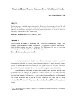 A Intertextualidade em &ldquo;Borges e os Orangotangos Eternos&rdquo; de Luis