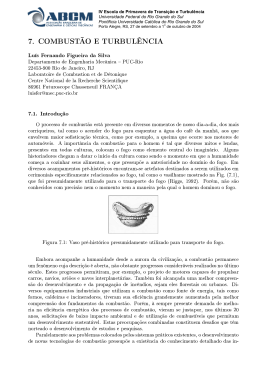 Combustão e Turbulência Luis Fernando Figueira da Silva