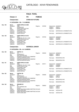 CATÁLOGO - XXVII FENOVINOS