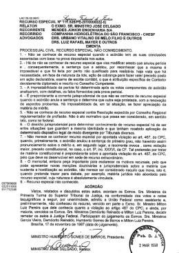 LAC oz`oz`ga&fnof;o RECURSO ESPECIAL N&deg; 11 .525iPE-(97i00060 ,