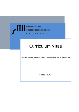 Maria Margarida Ventura Mendes Mascarenhas