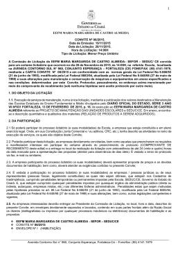 eefm maria margarida de castro almeida - SEPLAG