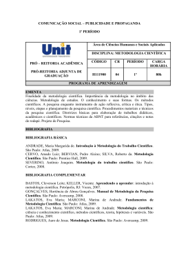 1º PERÍODO DE PUBLICIDADE E PROPAGANDA