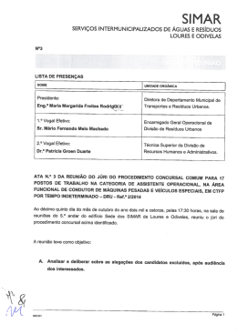 SIMAR - Serviços Municipalizados de Loures
