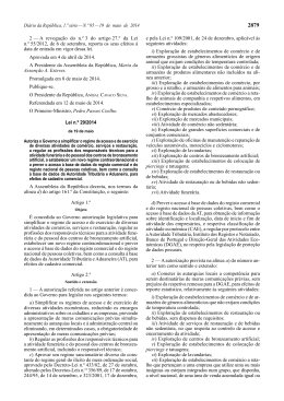 Lei n.º 29/2014