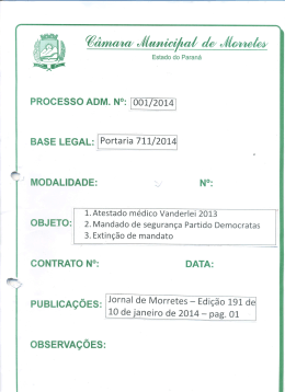 Camara Municipal de Morrete - Portal do Legislativo Morretes