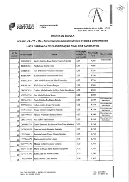 GOVERNO DE MINISTÉRIO oA EDUCAÇÃO