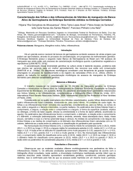 33 - II Simp&oacute;sio da Rede de Recursos Gen&eacute;ticos Vegetais do