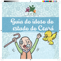 Guia do idoso do estado do Cear&aacute; - Portal Cear&aacute; Inclusivo