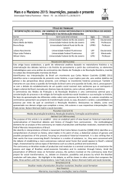 Interpreta&ccedil;&otilde;es do Brasil - NIEP-MARX