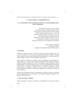 incosntitucionalidade sumula 735_Almeida