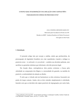1. Introdu&ccedil;&atilde;o O presente artigo tem por escopo a an&aacute;lise, ainda que