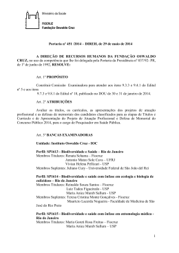 PORTARIA 3 DE CONSTITUI&Ccedil;&Atilde;O DAS BANCAS EXAMINADORAS
