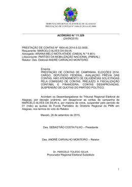 11329 - Tribunal Regional Eleitoral de Alagoas