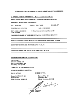 VENDOR FORM