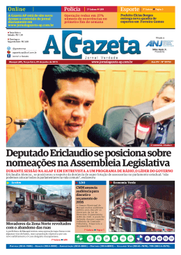 09/06/15 - Jornal A Gazeta