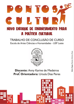 Pontos de cultura - Poder e Desenvolvimento Local
