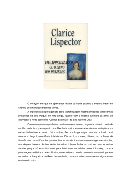 Clarisse Lispector - Uma Aprendizagem ou O Livro dos Praze…