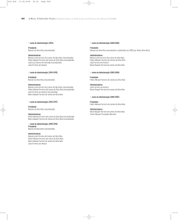 &bull; Junta da Administra&ccedil;&atilde;o (1993) Presidente Manuel da Silva Reis