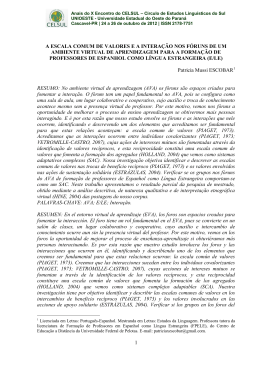 xcelsul_artigo (178) - C&iacute;rculo de Estudos Lingu&iacute;sticos do Sul