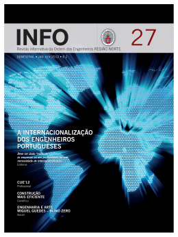 INFO 27 - Ordem dos Engenheiros Regi&atilde;o Norte